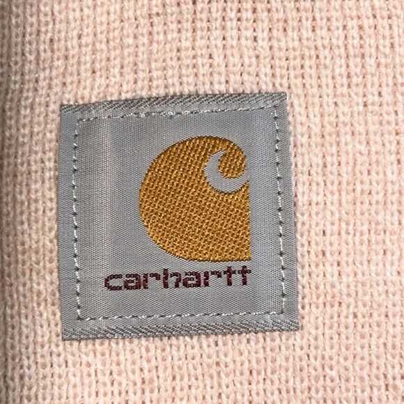 NEW Carhartt Light Pink Beanie - Picture 3 of 5